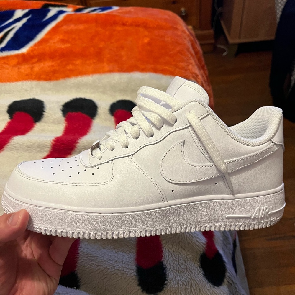 White Nike Air Force 1 Sneakers